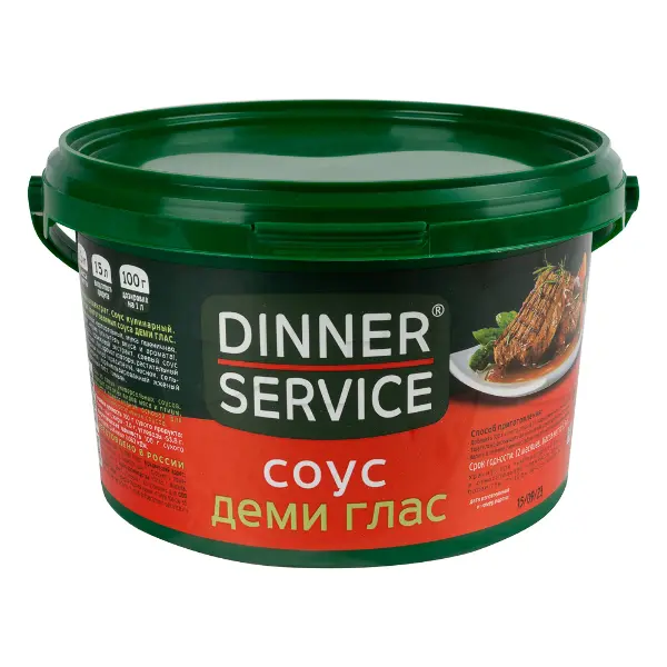 Соус Деми-Гласс сухой Dinner Service 1,5кг, 4шт/кор