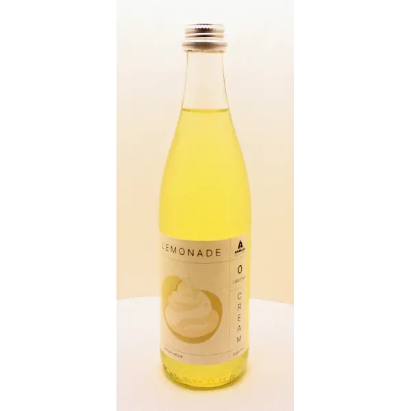 Лимонад газированный со вкусом крем-сливки Anaklia 0,5л стекло, 12шт/кор