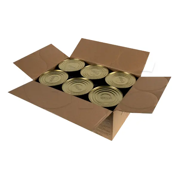 Кукуруза консервированная в початках Бояринъ 3100мл/2900гр/1500гр ж/б, 6шт/кор