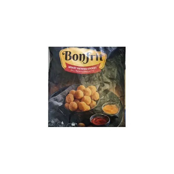 Крокеты картофельные шарики BONFRIT 1кг, 10шт/кор, Турция