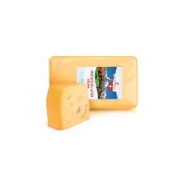 Сыр полутвердый Швейцария Свисс 48% Real Swiss Cheese ~2,5кг, ~7,5кг/кор