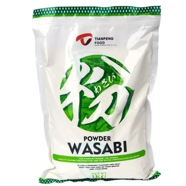 Васаби порошок грейд А экстра 85% хрена Tianpeng Food 1кг, 10шт/кор