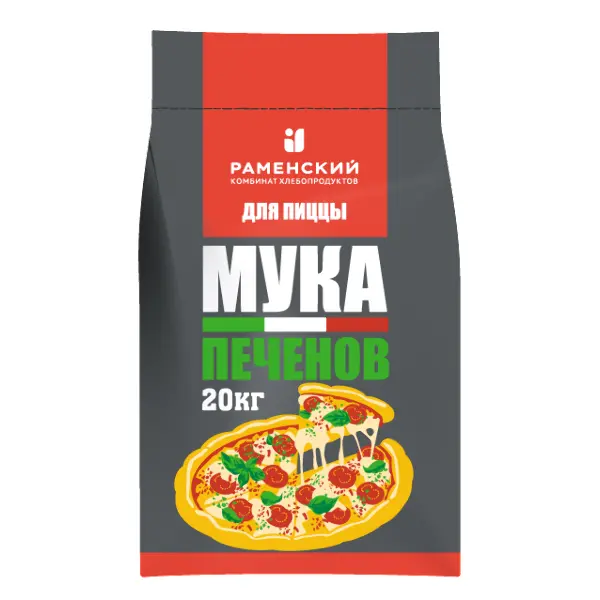 Мука для пиццы высший сорт ГОСТ Печенов 20кг