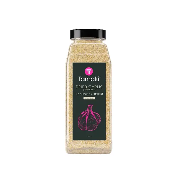 Чеснок гранулированный Tamaki 500гр, 12шт/кор