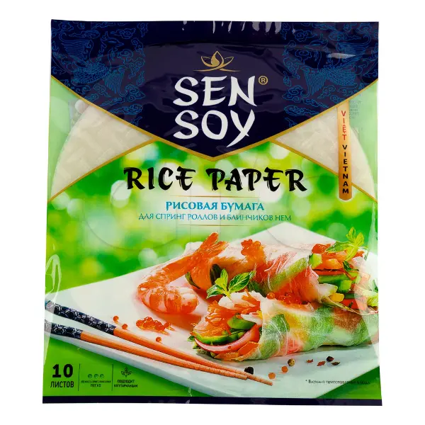 Рисовая бумага Сэн Сой 100гр, 20шт/кор