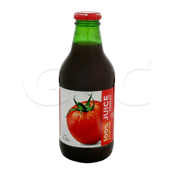 Сок томатный восстановленный с мякотью и солью 100% Баринофф 250мл, 12шт/кор