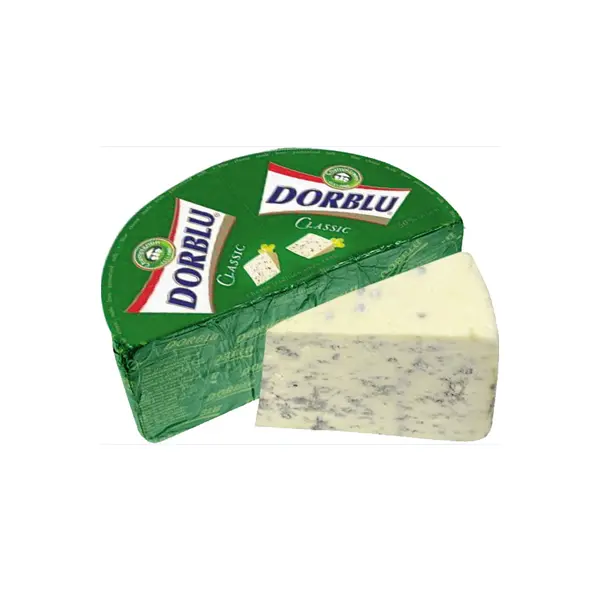 Сыр Дор Блю с голубой плесенью 50% DORBLU ~1,25кг, ~3,75кг/кор