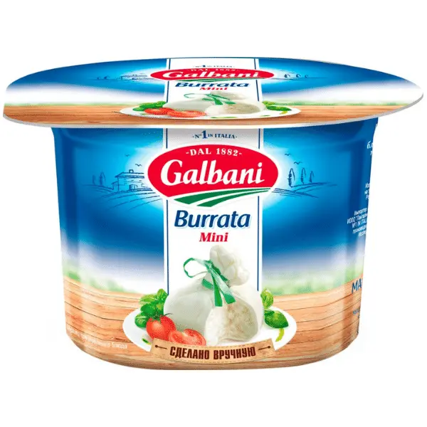 Сыр Буррата Galbani c м.д.ж. 50% 125г Россия