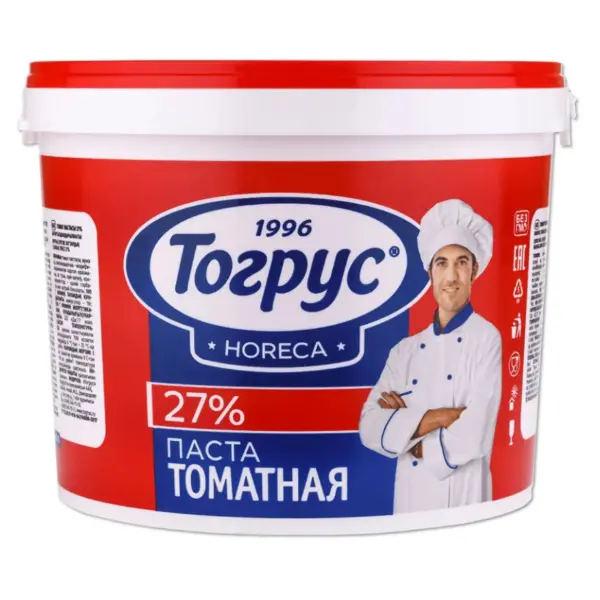 Томатная паста 27% Тогрус 5кг ведро