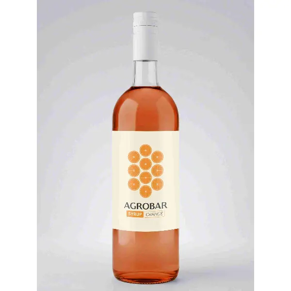 Сироп Апельсин AGROBAR SYRUP 1л, 6шт/кор