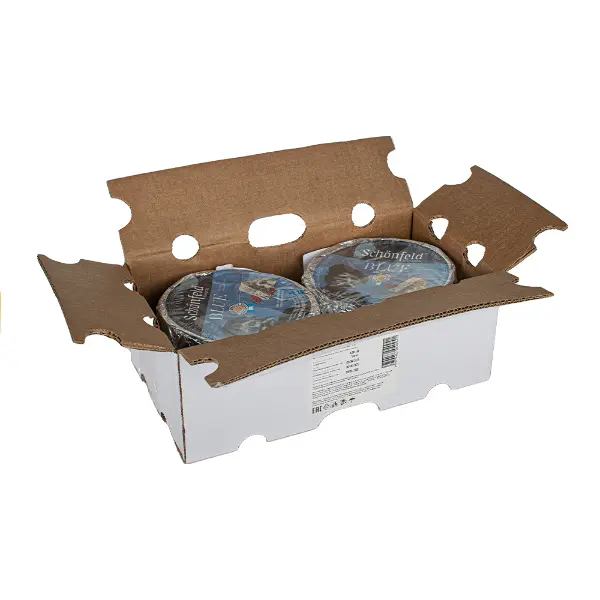 Сыр мягкий с голубой плесенью Blue 54% Schonfeld ~2,2кг, ~4,4кг/кор