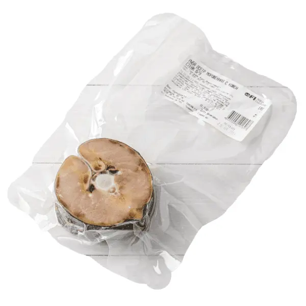 Осетр стейк с/м OFI Caviar 160-460гр, ~4,65кг/кор