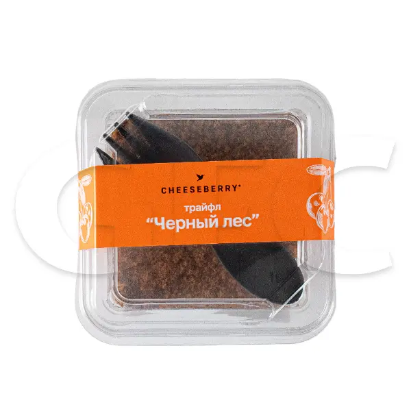 Пирожное трайфл Черный лес Сheeseberry 100гр, 15шт/кор