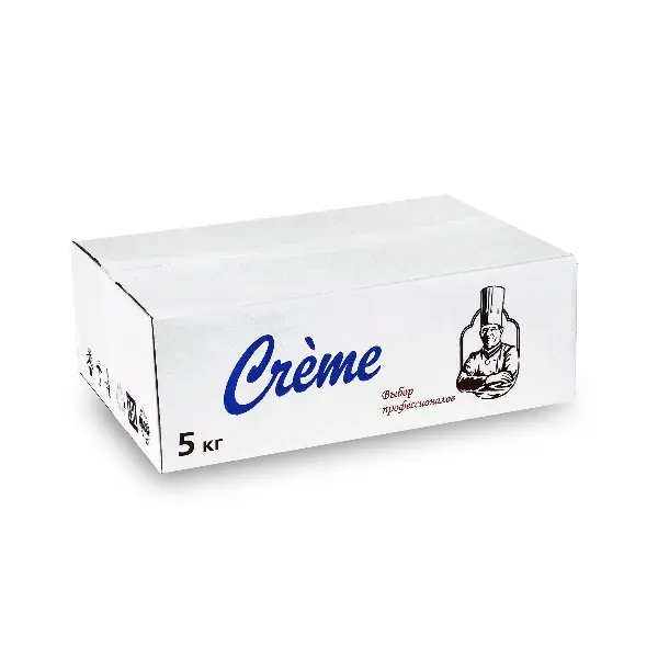 Масло сливочное традиционное 82,5% Creme монолит 5кг