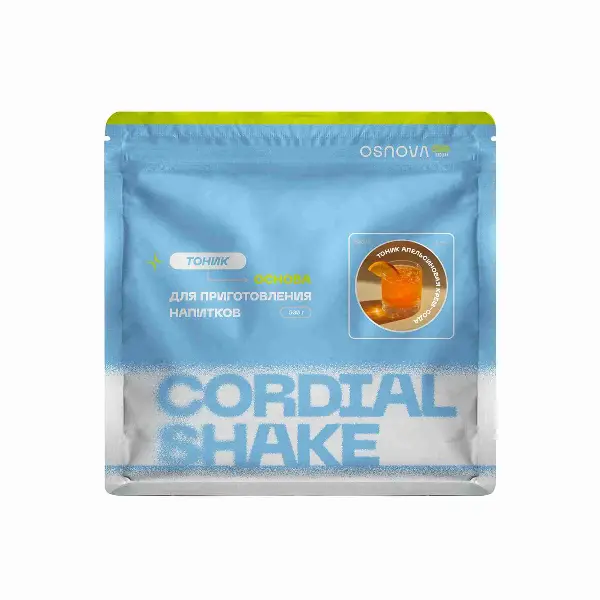 Смесь вкусоароматическая Cordial Shake Апельсиновая крем-сода OsnovaTech 500гр, 10шт/кор