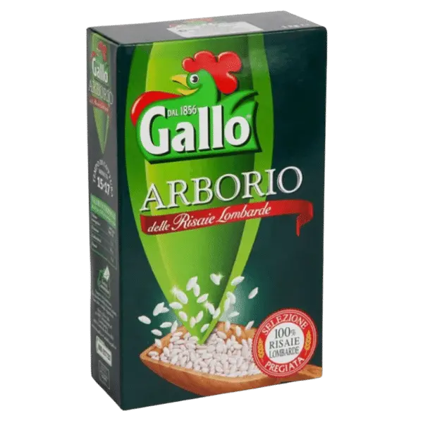 Рис для ризотто Арборио Riso Gallo 1кг, 12шт/кор