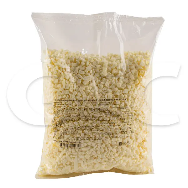 Моцарелла белково-жировой продукт 50% кубик Extra Alti 1кг, 10кг/кор арт. 410322