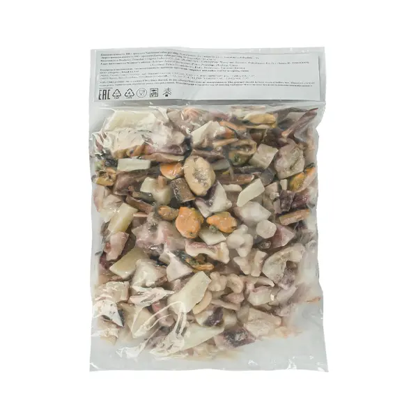 Морской коктейль 5 ингр.глазурь 8% Zhoushan Longxin Fisheries Co. Ltd 3300/02098 1кг,10кг/кор, Китай