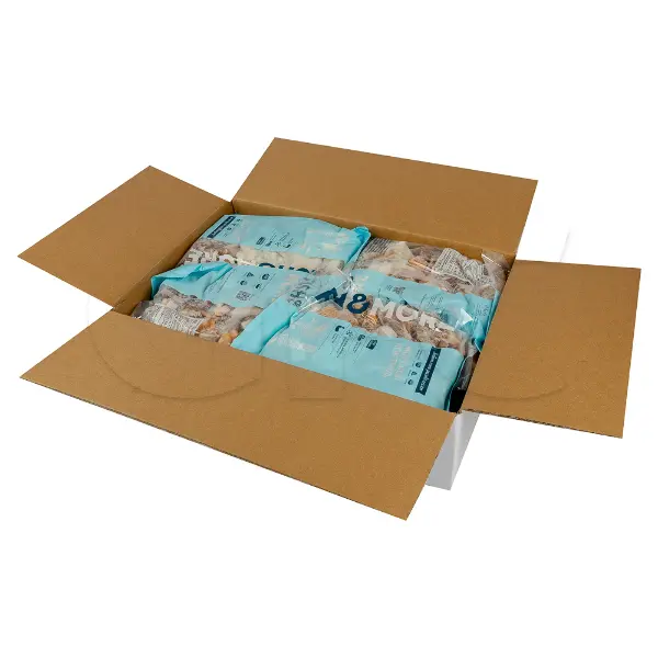 Морской коктейль 5 ингр. глазурь 8% Zhoushan Longxin Fisheries Co.Ltd 3300/02098 930гр, 9,3кг/кор