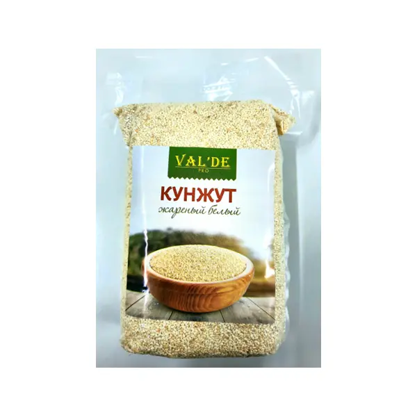 Кунжут белый жареный Valde’Pro 1кг, 14шт/кор