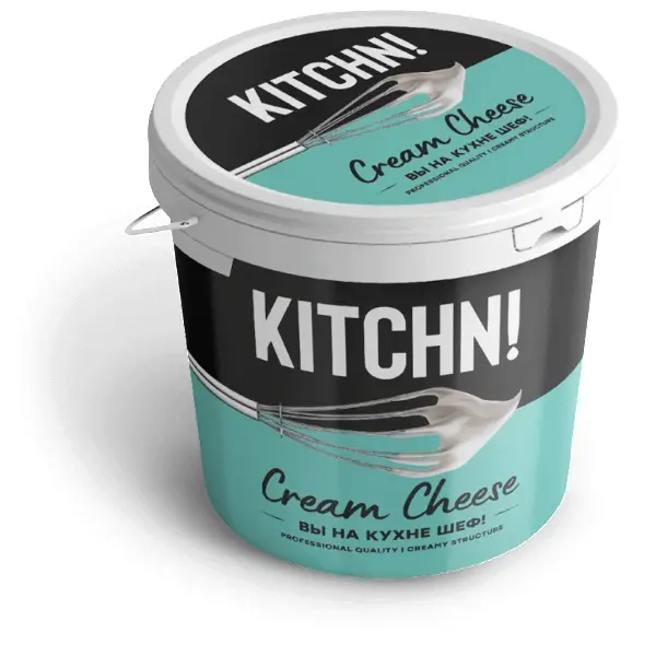 Сыр творожный 65% Kitchn! 5кг ведро