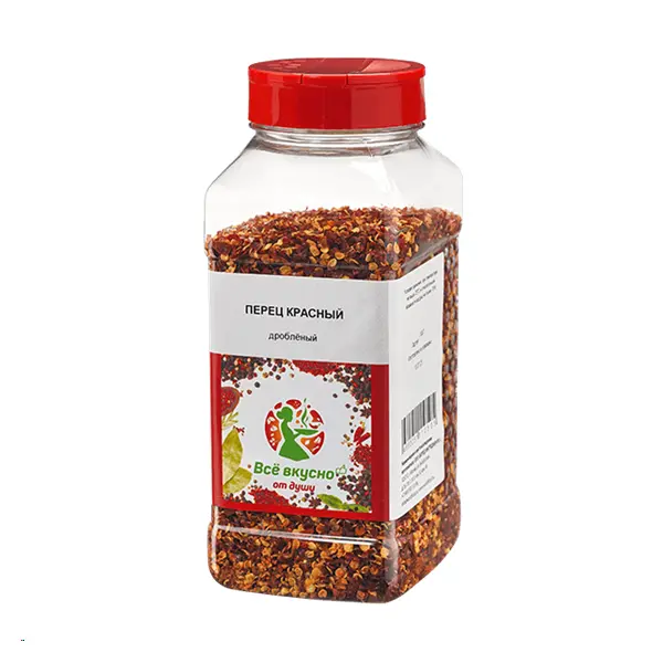 Перец красный дробленый Все вкусно от души 300гр, 6шт/кор