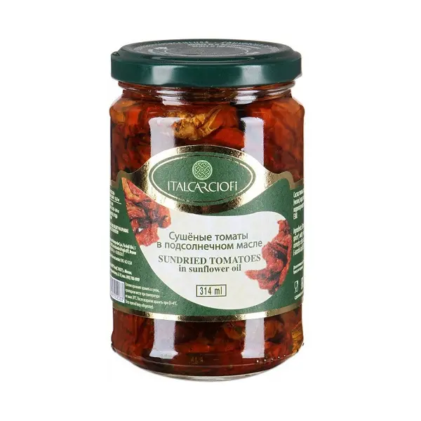 Томаты сушёные в масле ItalCarciofi 280г