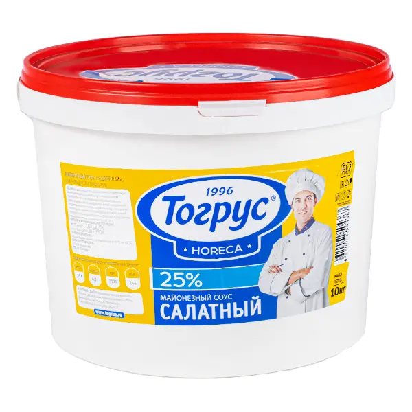 Соус майонезный 25% Тогрус 10л/10кг ведро