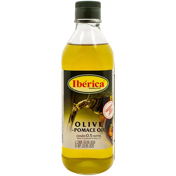 Масло оливковое Pomace oil Iberica 500мл с/б, 12шт/кор