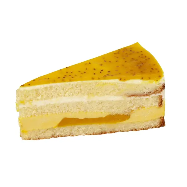 Торт Манго-белый шоколад ГурманГрад 141гр, 12 порций/1,7кг/шт