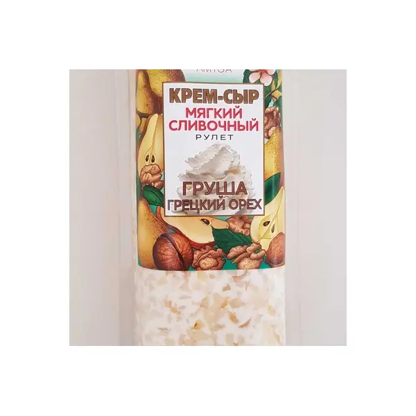 Сыр мягкий сливочный  "Груша-грецкий орех" Амига 120г