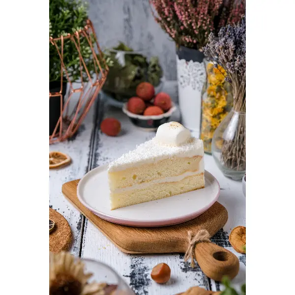 Торт кокосовый Бенье 120гр, 12 порций/1,44кг/шт, 6шт/кор