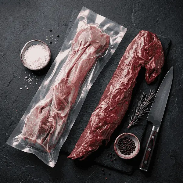 Говядина вырезка без цепочки б/к с/м ГОСТ Meatking ~1,5кг, ~9кг/кор, Россия