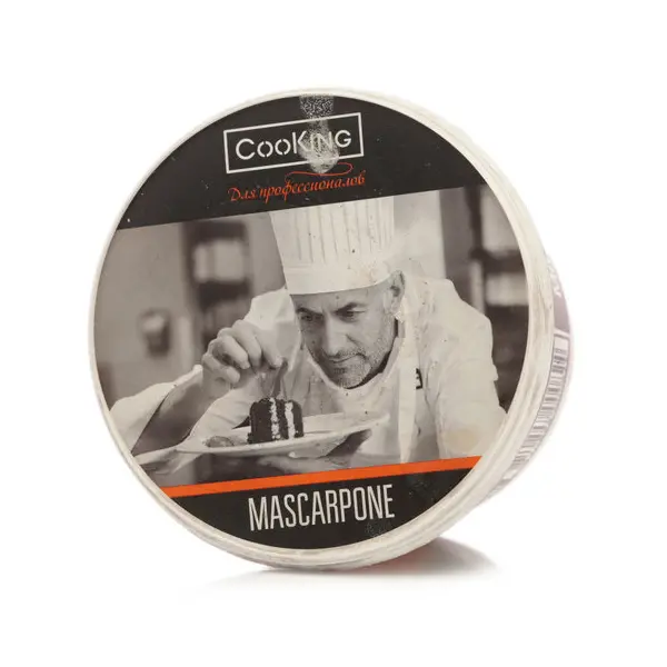 Сыр свежий творожный Маскарпоне 500г 83% CooKing*6 (М)
