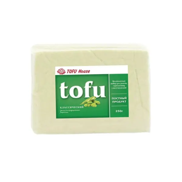 Продукт соевый Тофу классический TOFU House 250гр, 30шт/кор