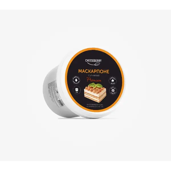 Сыр мягкий Маскарпоне 70% 3кг, 4шт/кор