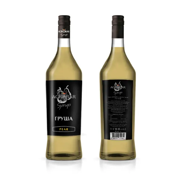 Сироп Груша Агробар 1л, 6шт/кор