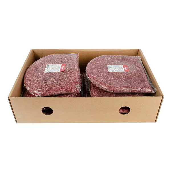 Фарш из мраморной говядины 70/30 в/у Rosso 2кг, 16кг/кор
