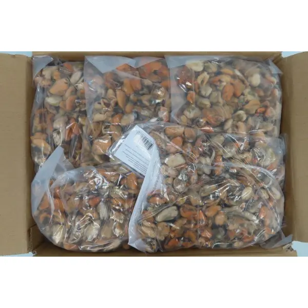 Мидии мясо в/м 200/300 IQF 3700/02788 1кг, 10кг/кор, Китай
