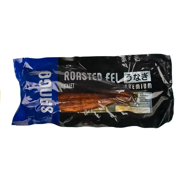 Угорь жареный зам. в/у SANGO Jiangxi Junma foods 3600/02032 19-21oz, 550-650гр, ~5кг/упак, ~10кг/кор