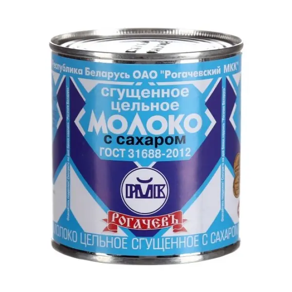Молоко сгущенное ГОСТ 8,5%  банка 380 гр*30 Рогачев