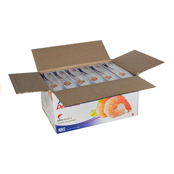 Креветка ваннамей с/м в панцире б/г 21/25 M/s. NAS FISHERIES 1581 1,8кг, 10,8кг/кор, Индия