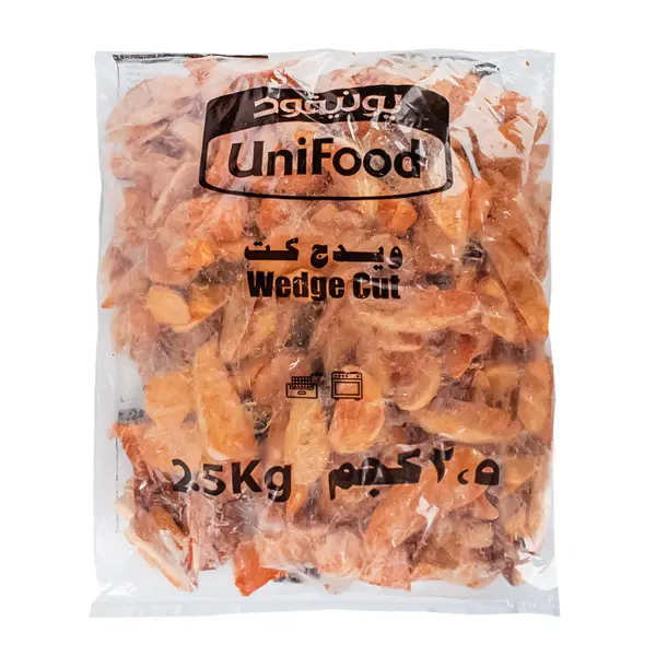 Картофель дольки в панировке со специями Unifood 2,5кг, 4шт/кор