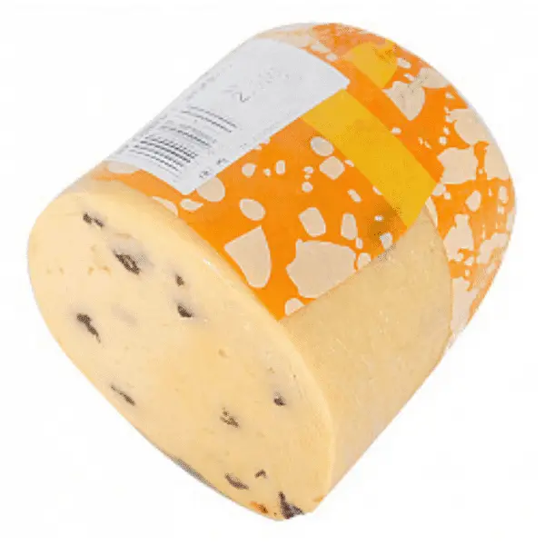 Сыр полутвердый Салями грецкий орех 45%~2,5 кг (М)