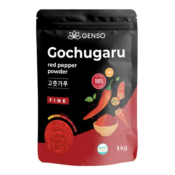 Перец чили красный мелкого помола Кочукару Genso Resfood 1кг, 10шт/кор, Китай