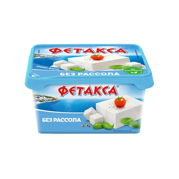 Сыр плавленый Фетакса Хохланд 400гр, 6шт/кор