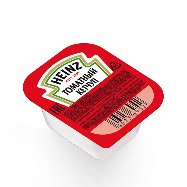 Кетчуп томатный Heinz дип-пот 25мл, 125шт/кор