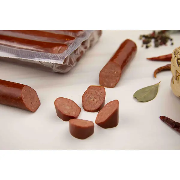 Колбаски Гриль с говядиной зам. в/у Ремит 75гр*10шт/упак, 12упак/кор