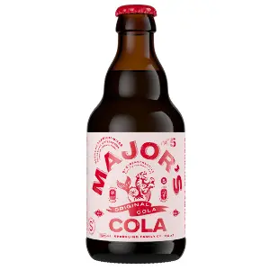 Напиток среднегазированный на растительном сырье Original Cola Major's 0,33л ст/б, 20шт/кор