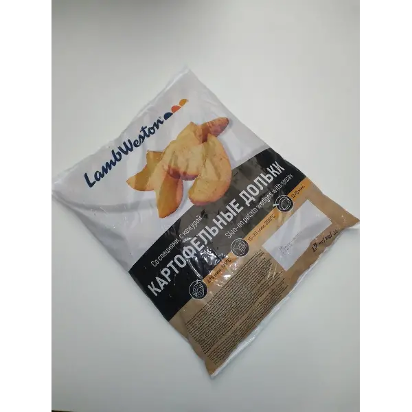 Картофель дольки cо специями с кожурой Lamb Weston 2,5кг, 5шт/кор